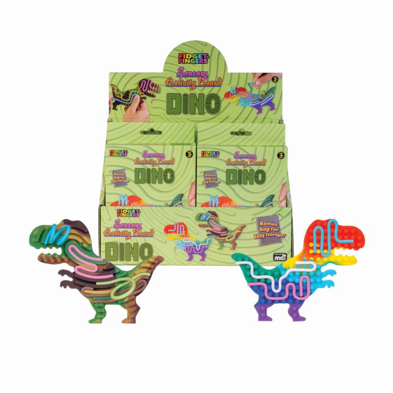 Sensory Activity Board Dino (Set of 12 Assorted)