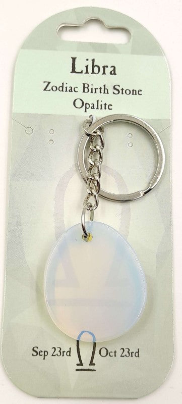 Zodiac Keyring - Libra Opalite (Set of 6)