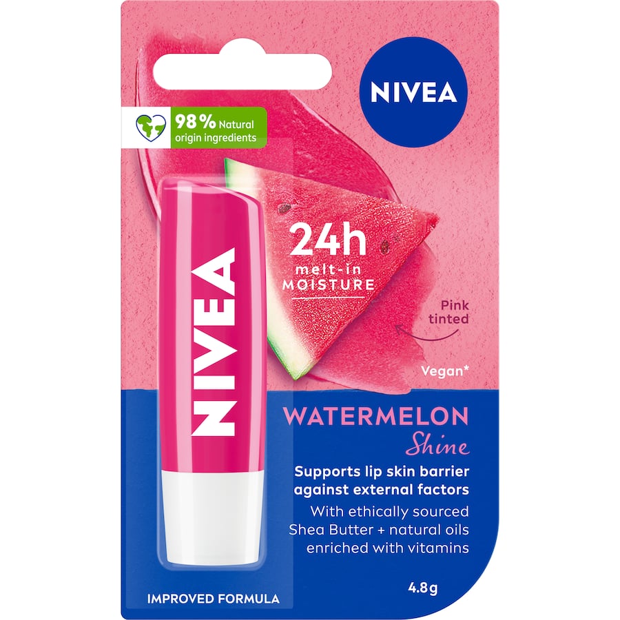 Nivea Lip Balm Watermelon Shine 4.8g