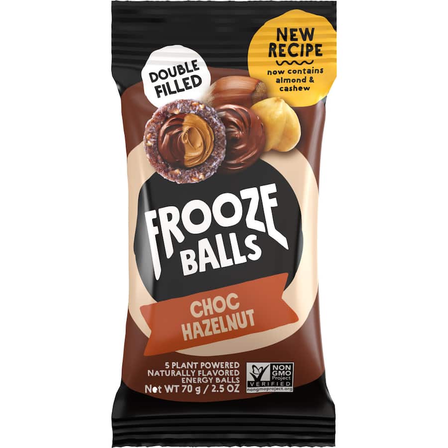 Frooze Balls Snack Balls Choc Hazelnut 70g