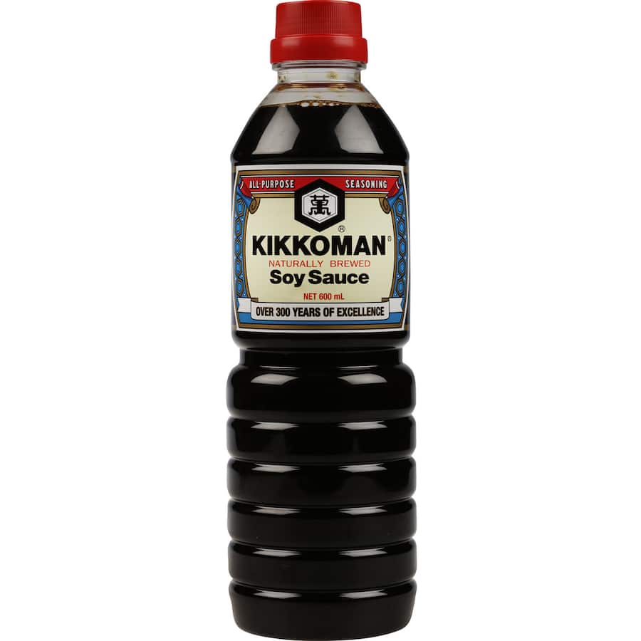 Kikkoman Soy Sauce Naturally Brewed 600mL