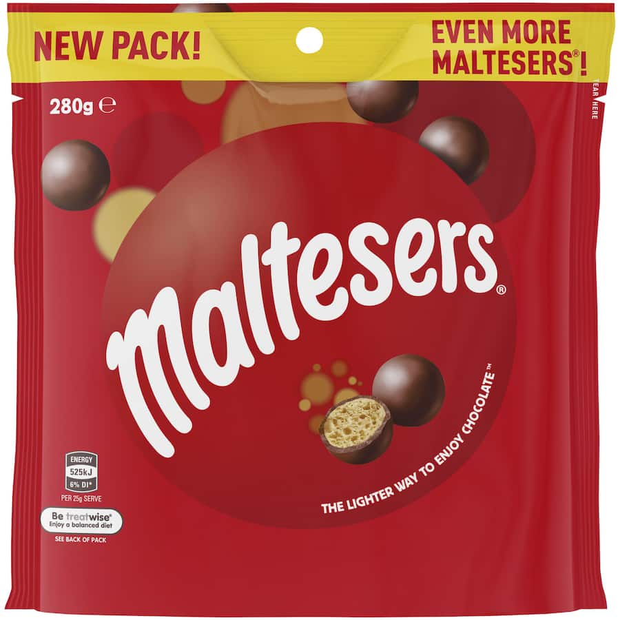 Maltesers Chocolate Sharepack Pouch Bag 280g