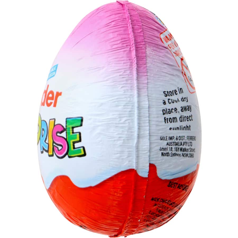 Kinder Chocolate Snack Surprise Pink 20g