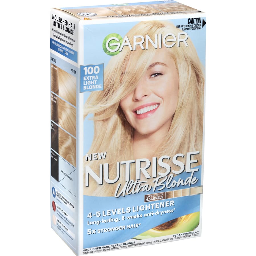 Garnier Nutrisse Creme Permanent Hair Colour 10 Chamomile Ultra Light
