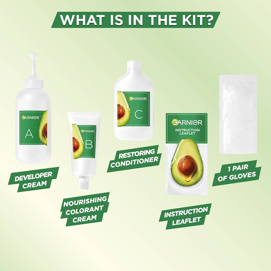 Garnier Nutrisse Hair Colour Acorn 6.0 1pack