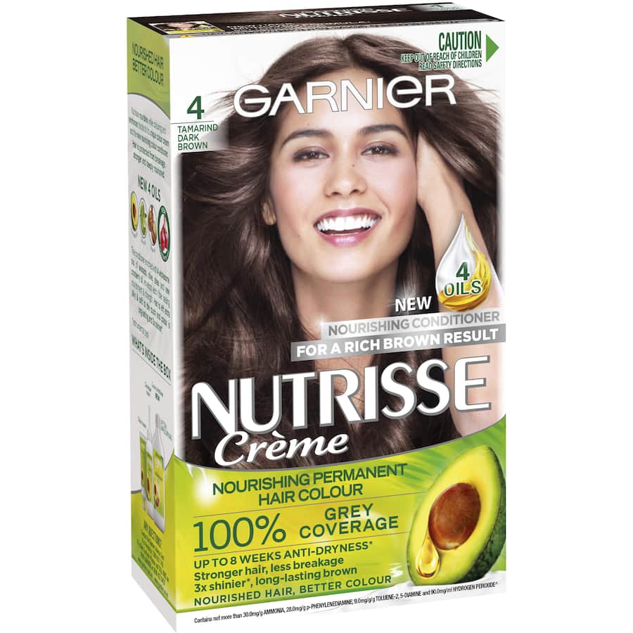 Garnier Nutrisse Hair Colour Tamarind 4.0 1pack