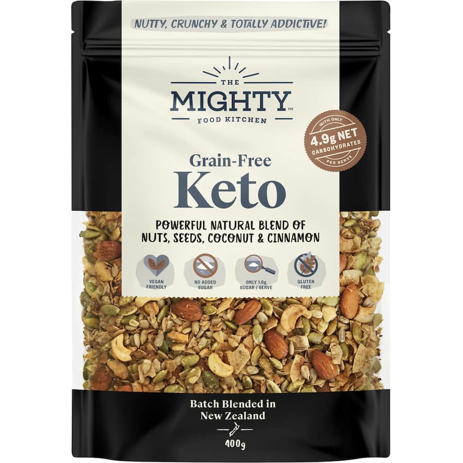 The Mighty Food Kitchen Keto Granola Grain-free 400g