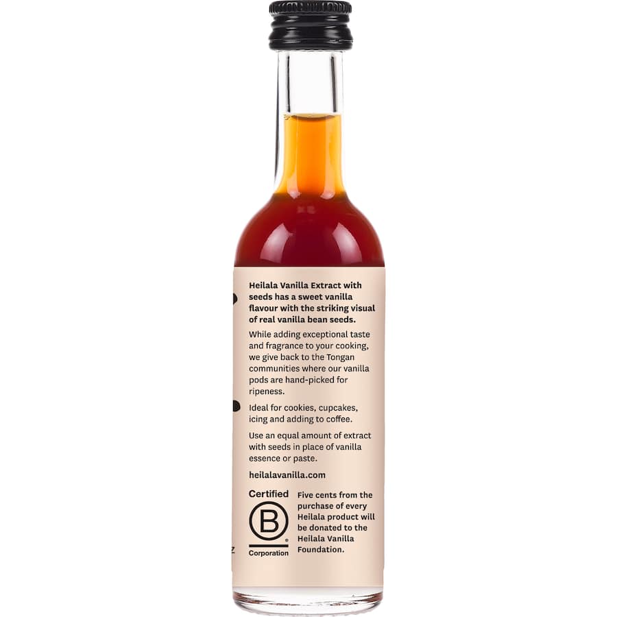 Heilala Vanilla Extract With Seed 50mL