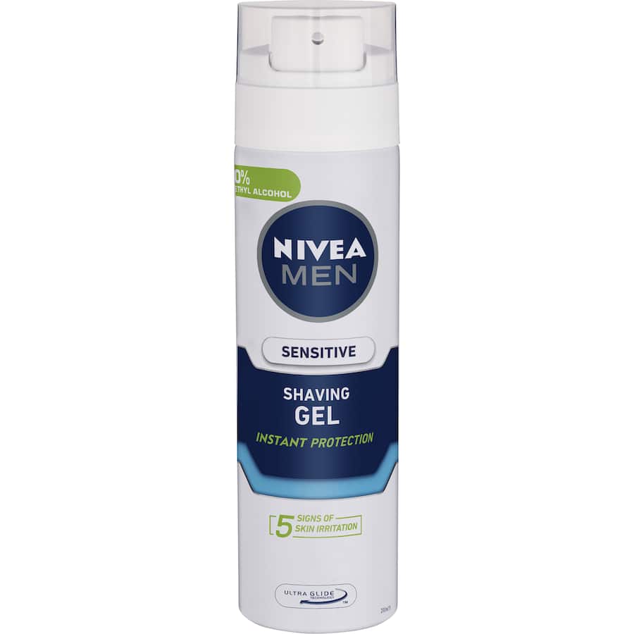 Nivea For Men Shave Gel Sensitive 200mL