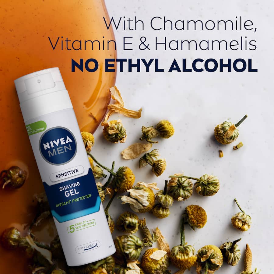 Nivea For Men Shave Gel Sensitive 200mL