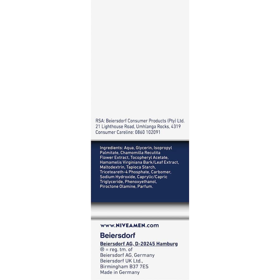 Nivea For Men Aftershave Extra Soothing Balm 100mL