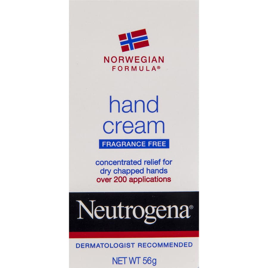 Neutrogena Norwegian Hand Cream Fragrance Free 56g