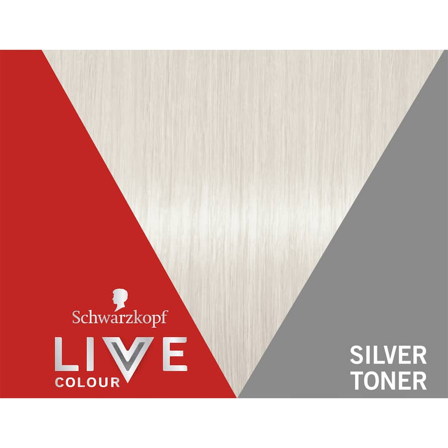 Live Colour Hair Colour Silver Toner 75mL
