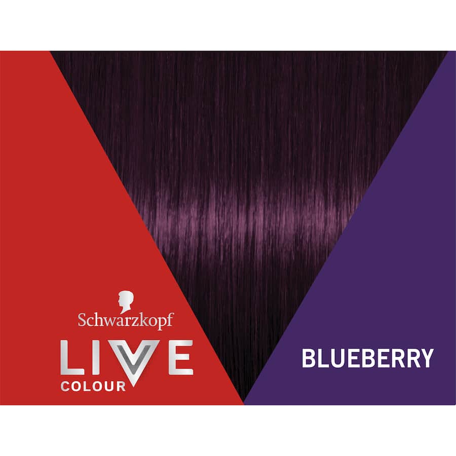 Live Colour Hair Colour Blueberry 75mL