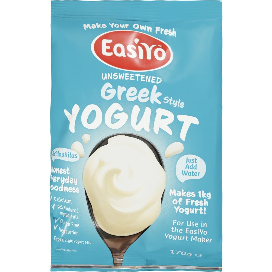 Easiyo Yoghurt Base Greek Style Unsweetened Sachet 170g