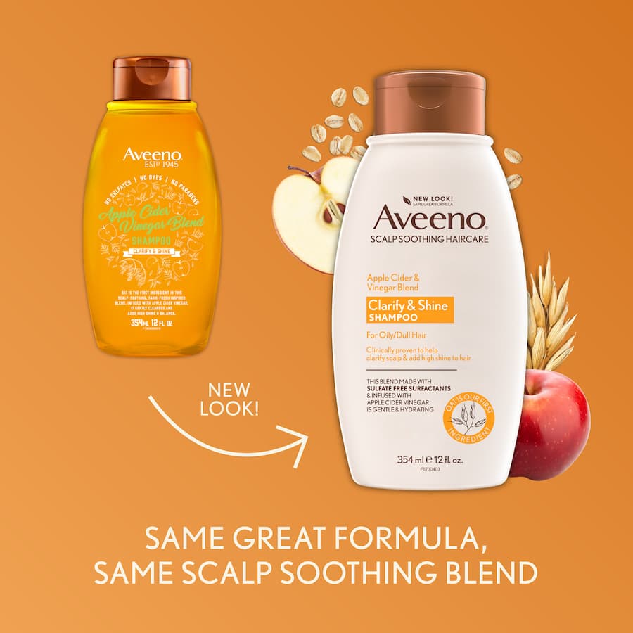 Aveeno Shampoo Apple Cider Vinegar 354mL