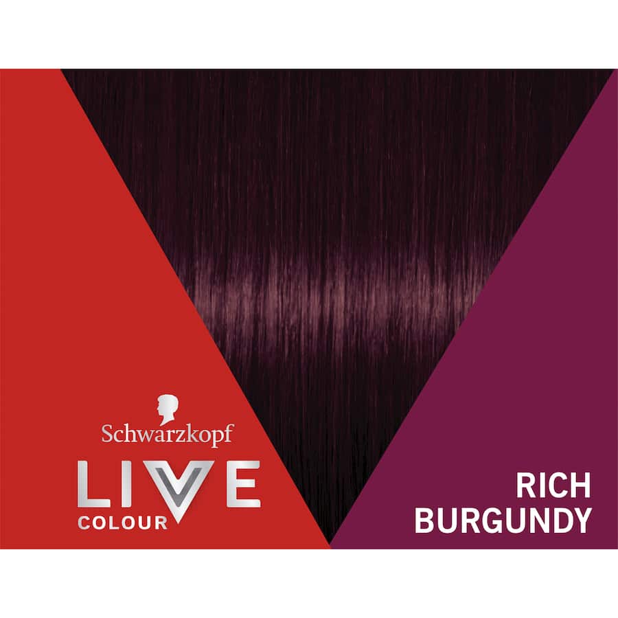 Schwarzkopf Live Colour Hair Colour Rich Burgundy 75mL
