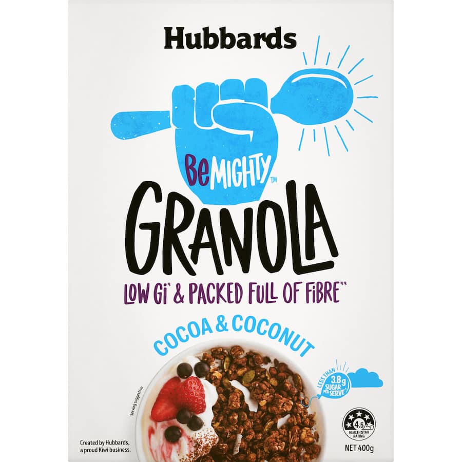 Hubbards Be Mighty Granola Cocoa & Coconut 400g