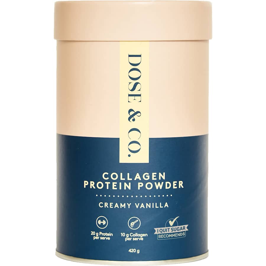 Dose & Co. Collagen Protein Powder Vanilla 420g