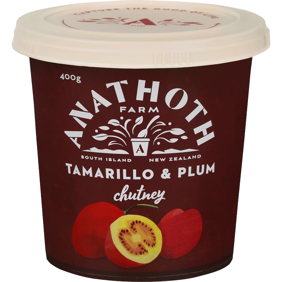 Anathoth Farm Chutney Tamarillo & Plum 400g