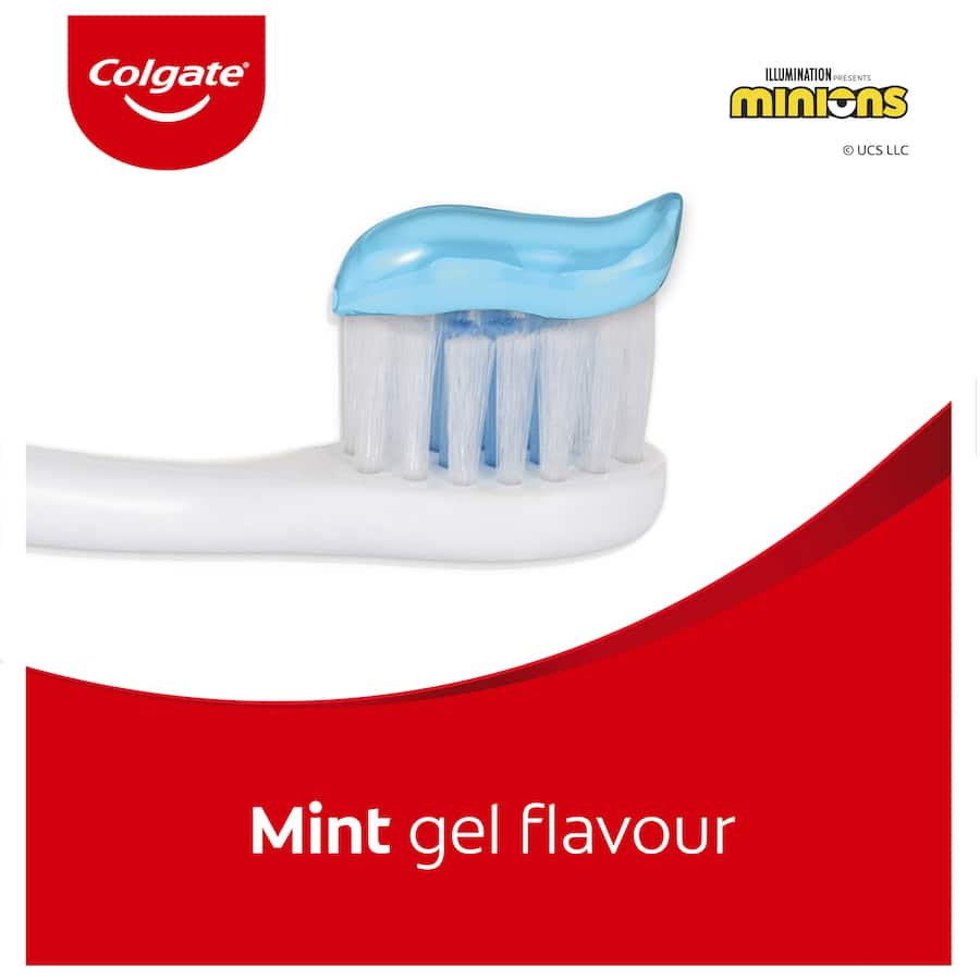 Colgate Kids 6+ Years Toothpaste Minions Mild Mint Gel 90g