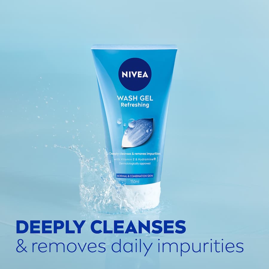 Nivea Facial Wash Gel Refreshing 150mL