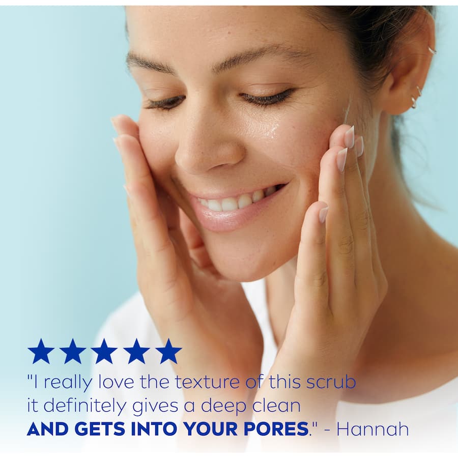 Nivea Facial Wash Scrub Purifying 150mL