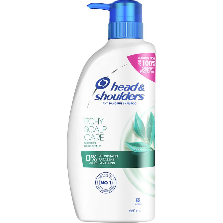 Head & Shoulders Itchy Scalp Care Shampoo For Refreshed Scalp Pump 660mL