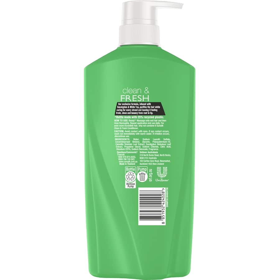 Sunsilk Shampoo Clean & Fresh 700mL