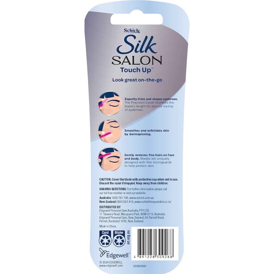 Schick Hydro Silk Razor Touch Up 3pack