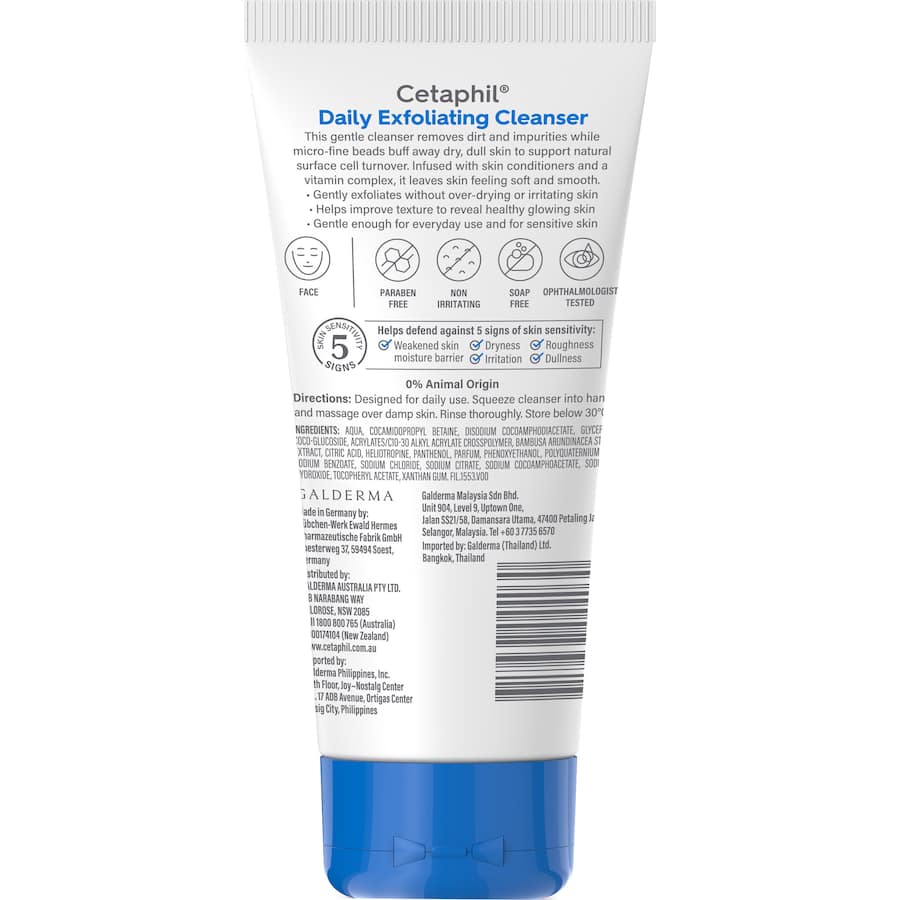 Cetaphil Daily Exfoliating Cleanser  178mL