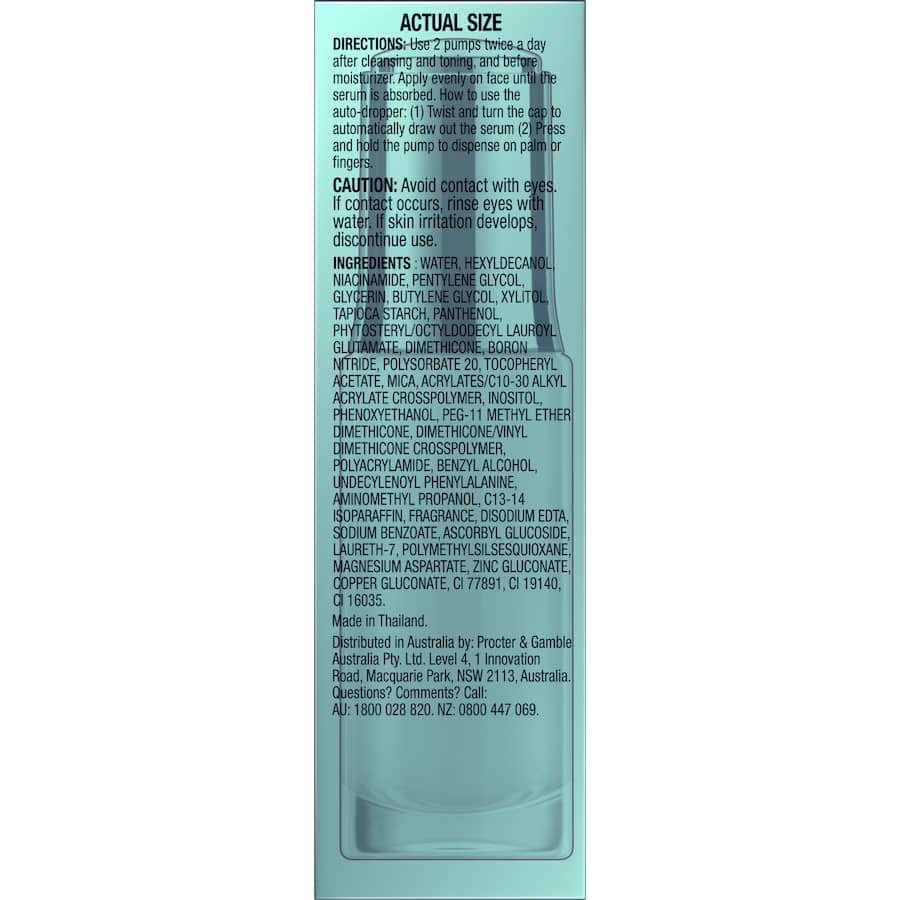 Olay Luminous Super Face Serum Moisturiser Niacinamide + Vitamin C 30mL