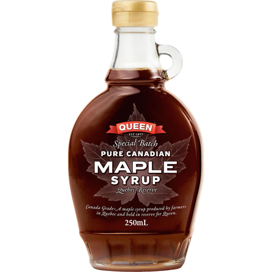 Queen Maple Syrup 100% Pure Bottle 250mL