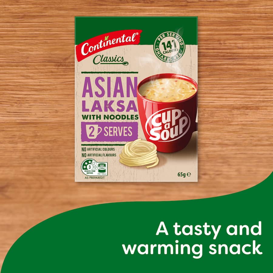 Continental Classics Cup A Soup Asian Laksa With Noodles 65g