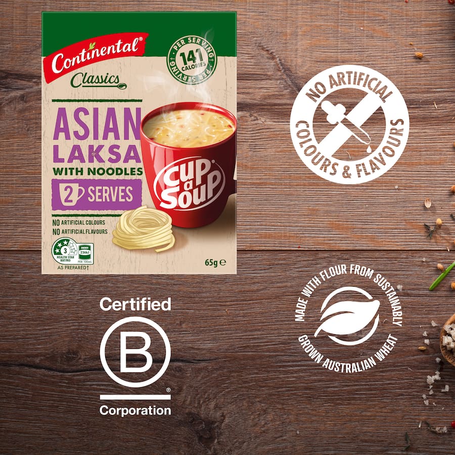 Continental Classics Cup A Soup Asian Laksa With Noodles 65g