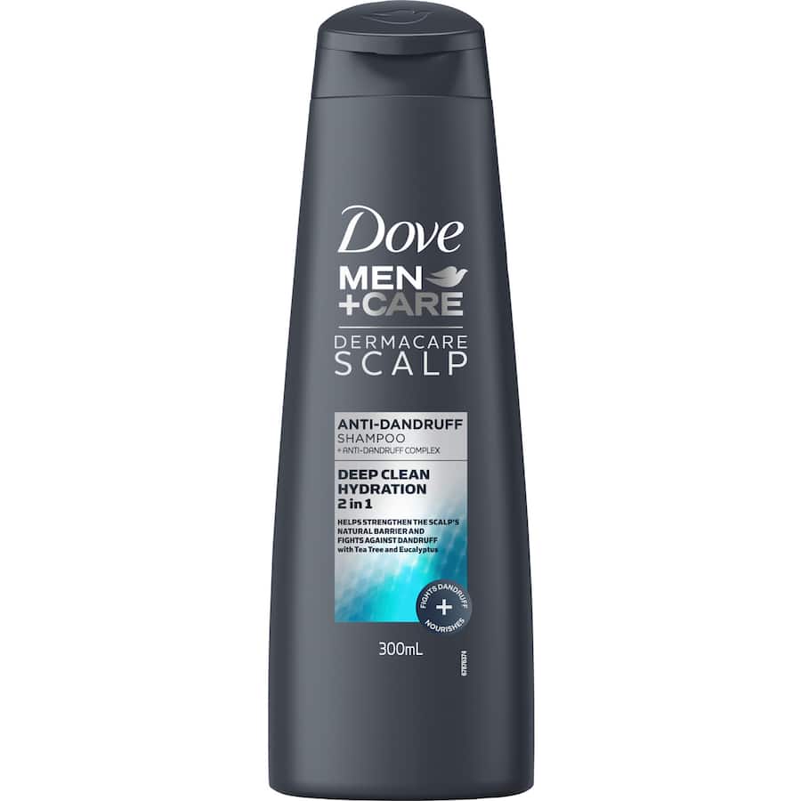Dove Men + Care Anti-dandruff 2 In 1 Shampoo Deep Clean Hydration 300mL