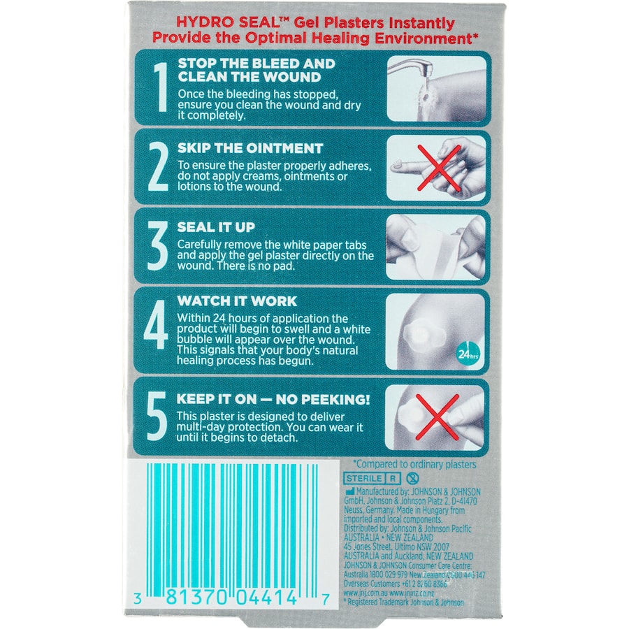 Band Aid Advanced Healing Plasters Regular 10pack