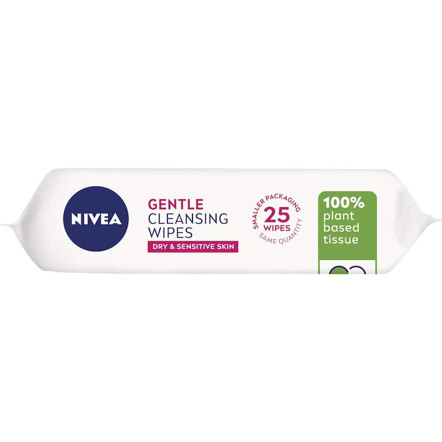 Nivea Facial Wipes Gentle 25pack