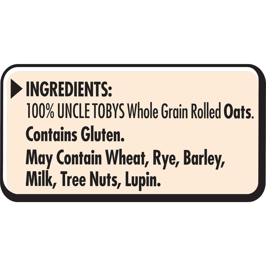 Uncle Tobys Oats Quick Sachets Original 8 pack 368g