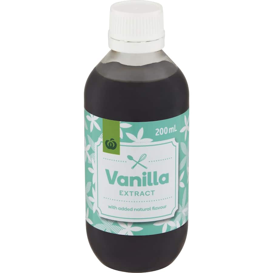 Woolworths Vanilla Extract With Added Natural Flavour 200mL