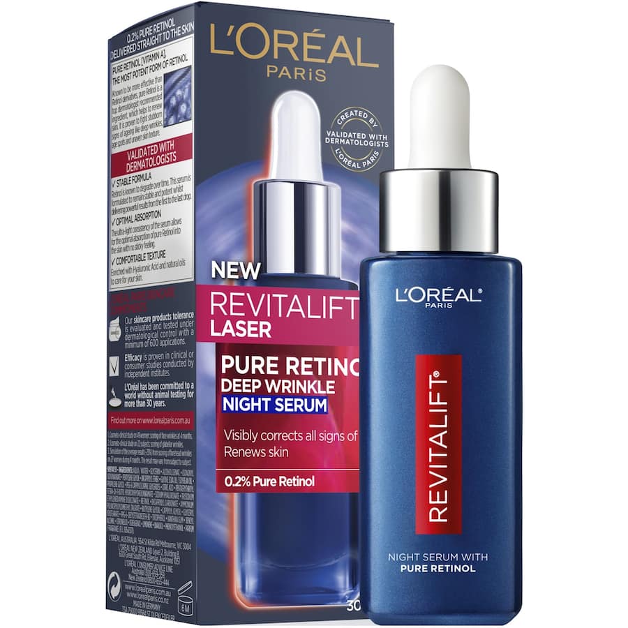 Loreal Paris Revitalift Laser Pure Retinol Night Serum  30mL