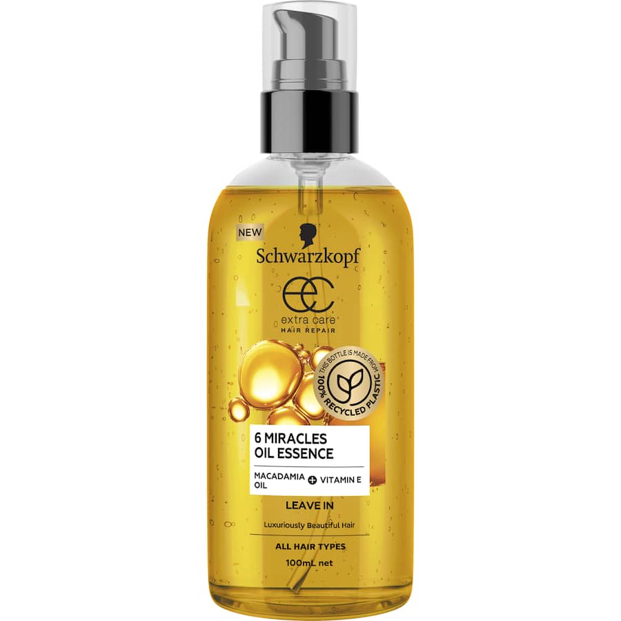 Schwarzkopf Extra Care Hair Treatment 6 Miracles Oil Essence 100mL