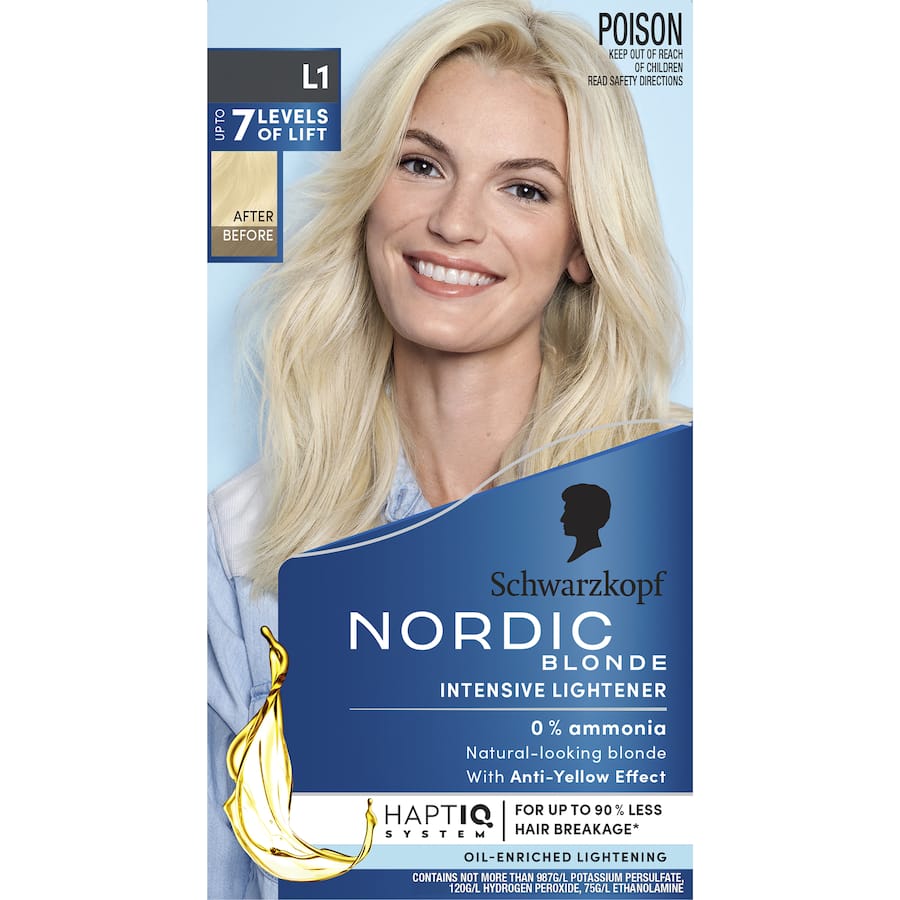 Nordic Blonde Hair Colour L1 Intensive Lightener 1pack