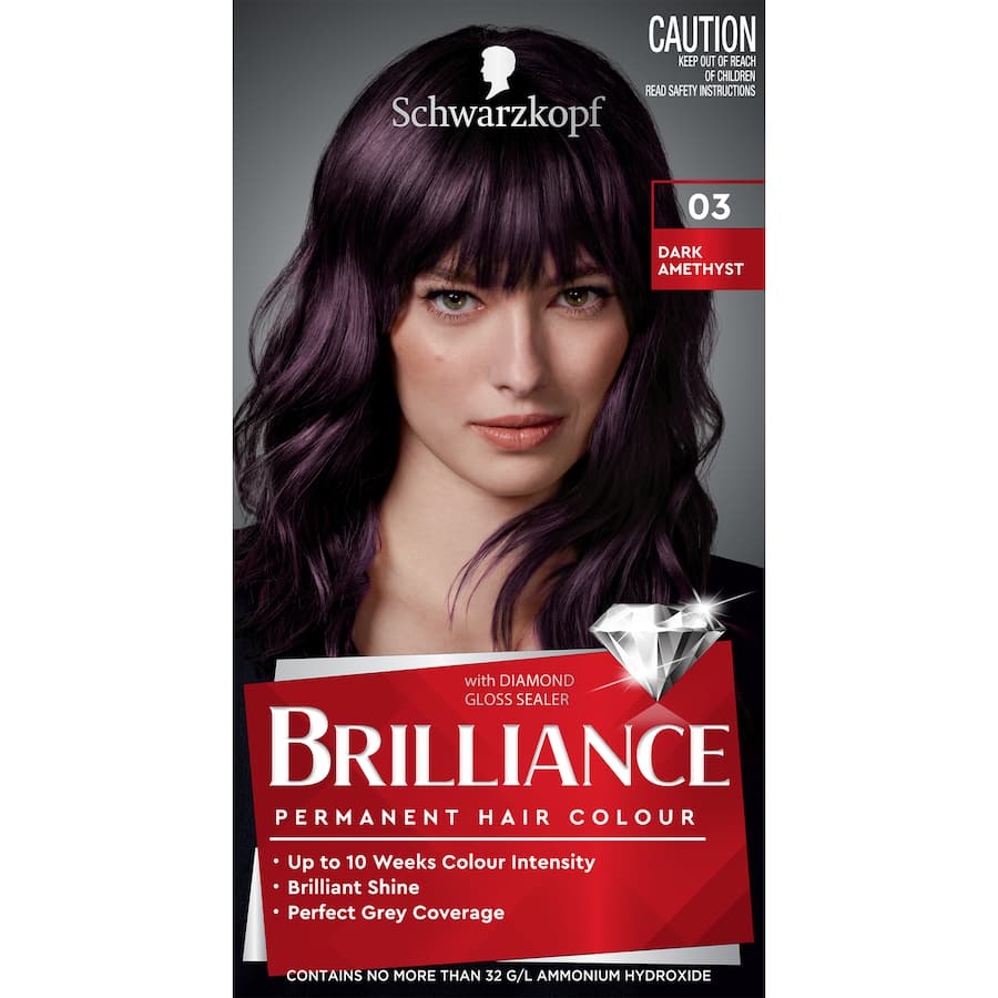 Schwarzkopf Brilliance Hair Colour 03 Dark Amethyst 1pack