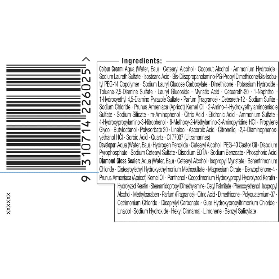 Schwarzkopf Brilliance Hair Colour 03 Dark Amethyst 1pack