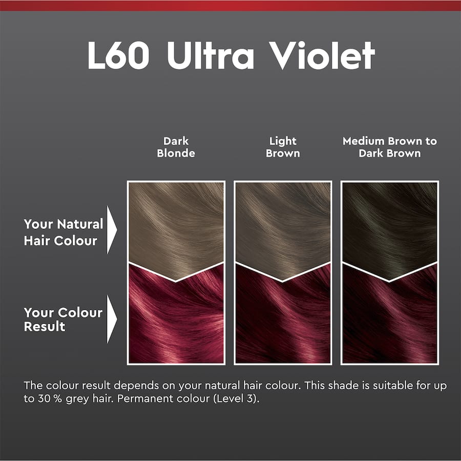 Schwarzkopf Brilliance Hair Colour L43 Smouldering Red 1pack