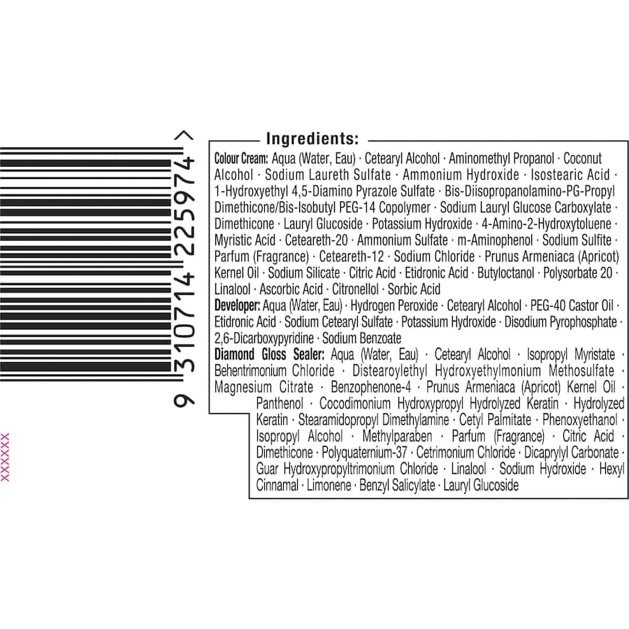 Schwarzkopf Brilliance Hair Colour L43 Smouldering Red 1pack