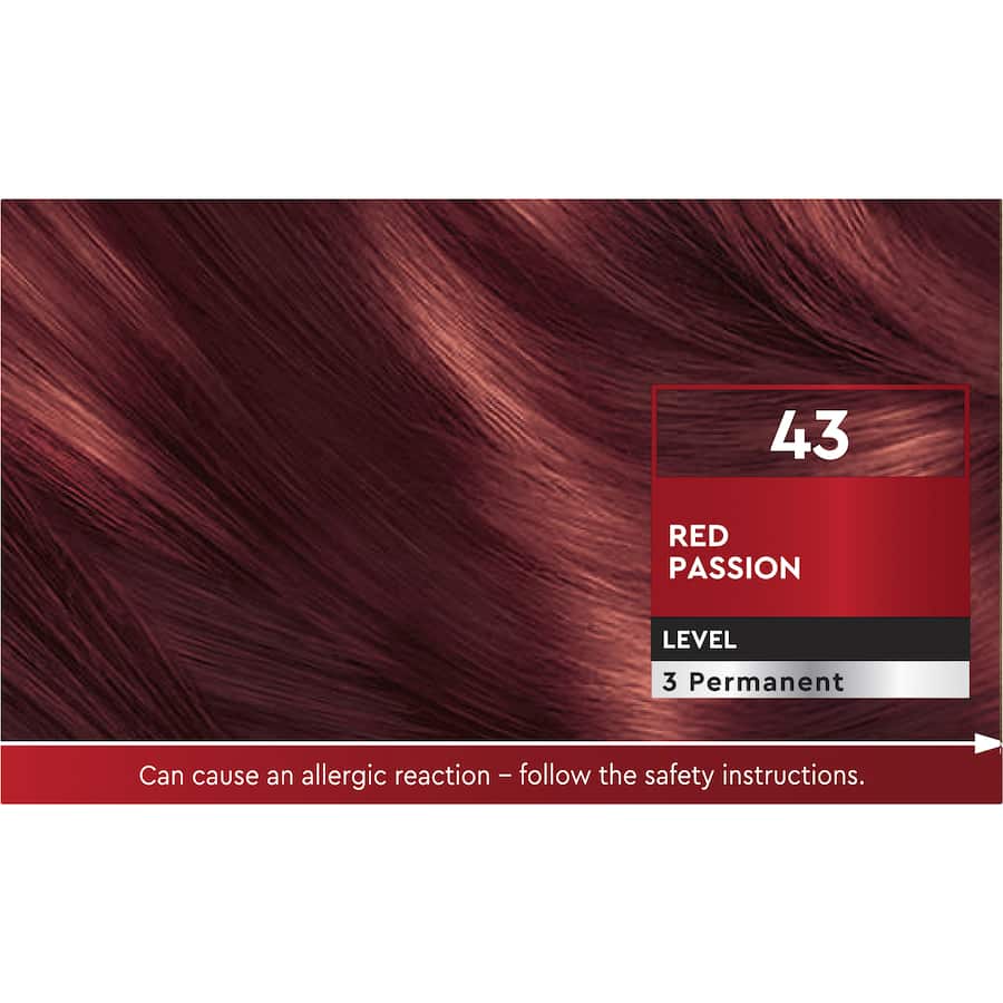 Schwarzkopf Brilliance Hair Colour 43 Red Passion 1pack