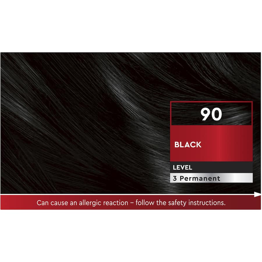Schwarzkopf Brilliance Hair Colour 90 Black 1pack