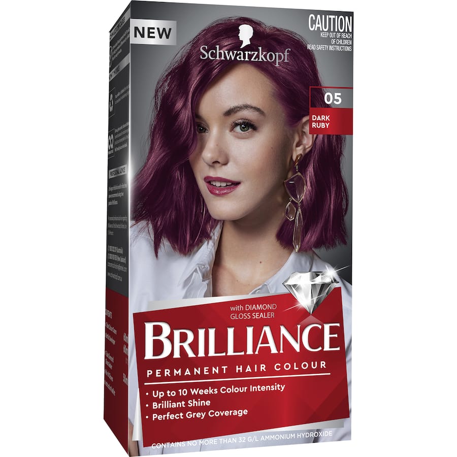 Schwarzkopf Brilliance Hair Colour 05 Dark Ruby 1pack